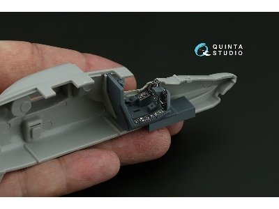 Kamov Ka-50 (Black Panels) - 3d-printed & Coloured Interior With 3d-printed Resin Parts (For Hobby Boss And Ark Kits) - zdjęcie