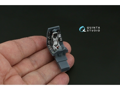 Kamov Ka-50 (Black Panels) - 3d-printed & Coloured Interior With 3d-printed Resin Parts (For Hobby Boss And Ark Kits) - zdjęcie