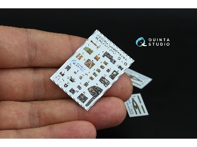 De Havilland Mosquito B Mk.Xvi / Pr.Xvi - 3d-printed & Coloured Interior With 3d-printed Resin Parts (For Airfix Kits) - zdjęci