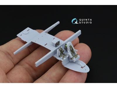 De Havilland Mosquito B Mk.Xvi / Pr.Xvi - 3d-printed & Coloured Interior With 3d-printed Resin Parts (For Airfix Kits) - zdjęci