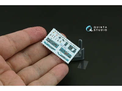 Mig-21 Mf (Moscov Plant) - 3d-printed & Coloured Interior With 3d-printed Resin Parts (For Eduard Kits) - zdjęcie 3