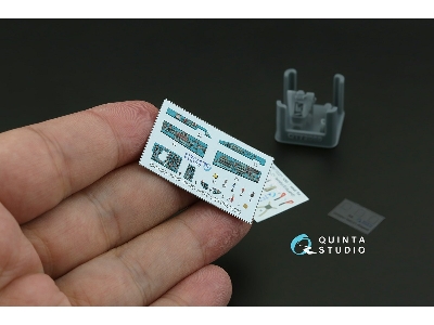 Mig-21 Mf (Gorkiy Plant) - 3d-printed & Coloured Interior With 3d-printed Resin Parts (For Eduard Kits) - zdjęcie 4