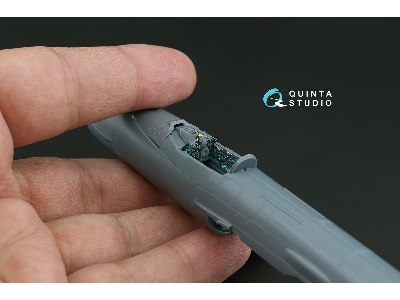 Mig-21 Mf (Gorkiy Plant) - 3d-printed & Coloured Interior With 3d-printed Resin Parts (For Eduard Kits) - zdjęcie 6