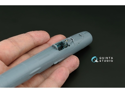 Mig-21 Mf (Gorkiy Plant) - 3d-printed & Coloured Interior With 3d-printed Resin Parts (For Eduard Kits) - zdjęcie 7