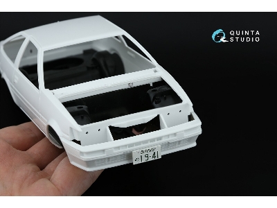 Toyota Corolla Levin Ae85/86 - 3d-printed & Coloured Interior (For Aoshima Kits) - zdjęcie 9