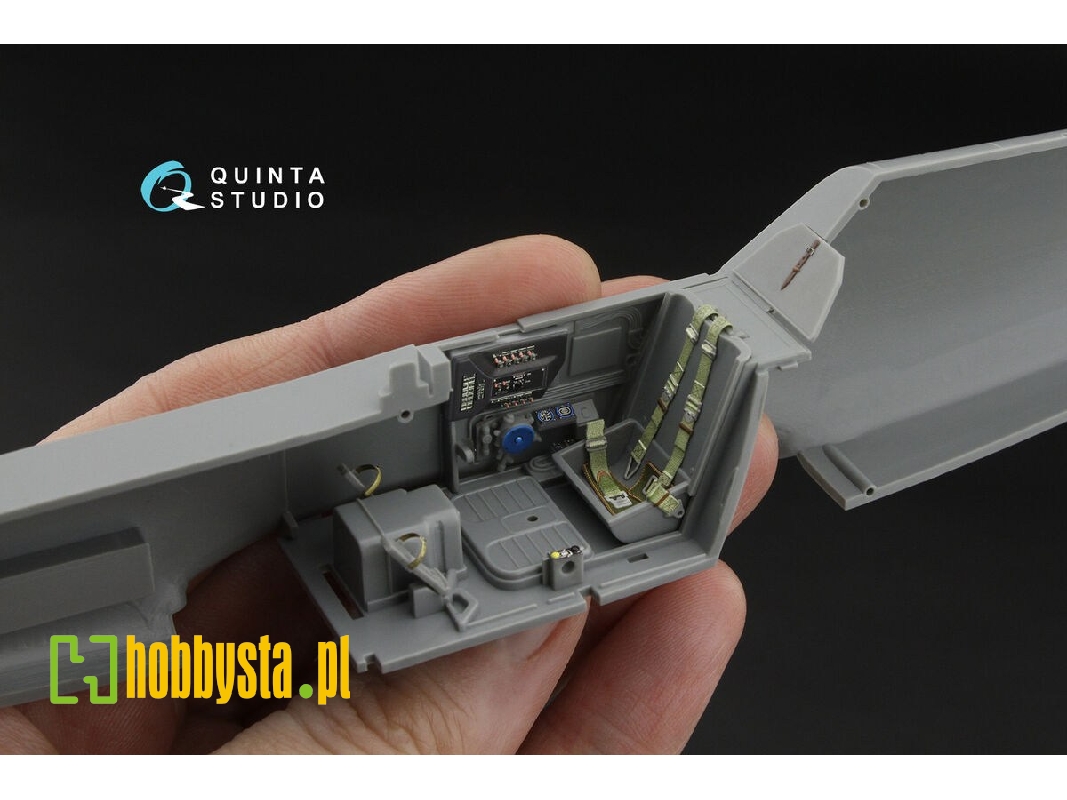 Messerschmitt Bf-109 F-2 / F-4 - 3d-printed & Coloured Interior On Decal Paper (For Hasegawa And Hobby 2000 Kits) - zdjęcie 1