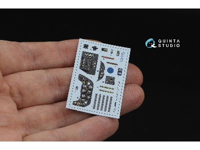 Messerschmitt Bf-109 F-2 / F-4 - 3d-printed & Coloured Interior On Decal Paper (For Hasegawa And Hobby 2000 Kits) - zdjęcie 5