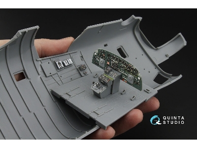 Consolidated B-24 D/J Liberator - Pilot's Compartment 3d-printed & Coloured Interior On Decal Paper (For Hobby Boss Kits) - zdjÄ