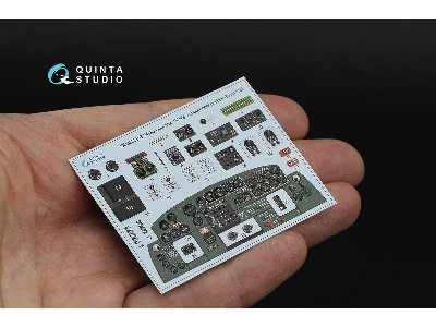 Consolidated B-24 D/J Liberator - Pilot's Compartment 3d-printed & Coloured Interior On Decal Paper (For Hobby Boss Kits) - zdjÄ