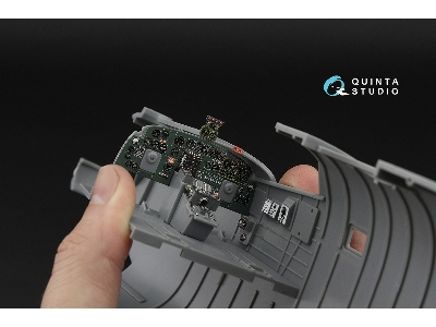 Consolidated B-24 D/J Liberator - Pilot's Compartment 3d-printed & Coloured Interior On Decal Paper (For Hobby Boss Kits) - zdjÄ
