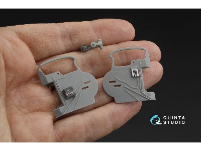 Consolidated B-24 D/J Liberator - Nose, Central And Rear Compartments 3d-printed & Coloured Interior On Decal Paper (For Hobby B