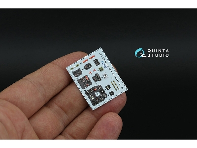 Nakajima Ki-44 Tojo - 3d-printed & Coloured Interior (For Hasegawa Kits) - zdjęcie 3