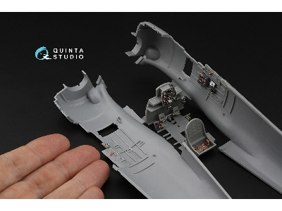 Nakajima Ki-44 Tojo - 3d-printed & Coloured Interior (For Hasegawa Kits) - zdjęcie 5