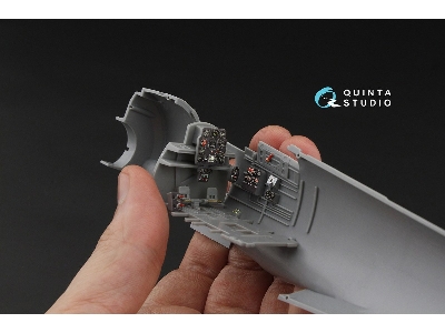 Nakajima Ki-44 Tojo - 3d-printed & Coloured Interior (For Hasegawa Kits) - zdjęcie 6