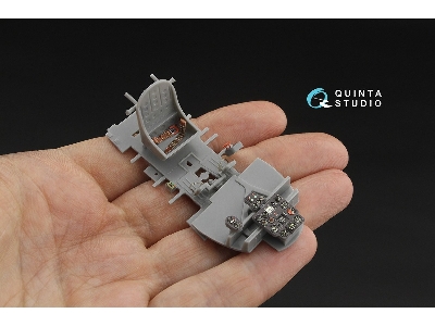 Nakajima Ki-44 Tojo - 3d-printed & Coloured Interior (For Hasegawa Kits) - zdjęcie 9