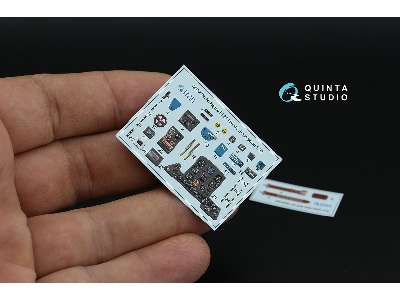 Nakajima Ki-84 Hayate - 3d-printed & Coloured Interior (For Hasegawa Kits) - zdjęcie 3