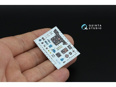 Nakajima Ki-84 Hayate - 3d-printed & Coloured Interior (For Hasegawa Kits) - zdjęcie 4