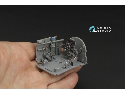 Nakajima Ki-84 Hayate - 3d-printed & Coloured Interior (For Hasegawa Kits) - zdjęcie 7