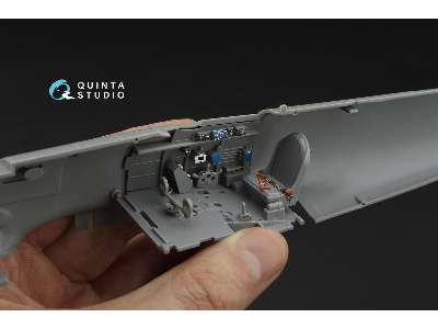 Nakajima Ki-84 Hayate - 3d-printed & Coloured Interior (For Hasegawa Kits) - zdjęcie 9