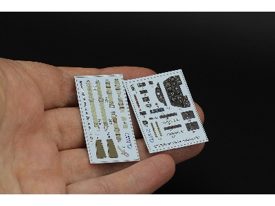 Messerschmitt Bf-109 K-4 - 3d-printed & Coloured Interior (For Kotare Kits) - zdjęcie 2