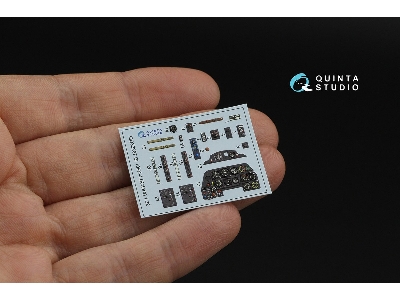 Messerschmitt Bf-109 K-4 - 3d-printed & Coloured Interior (For Kotare Kits) - zdjęcie 3