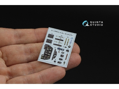 Messerschmitt Bf-109 K-4 - 3d-printed & Coloured Interior (For Kotare Kits) - zdjęcie 4