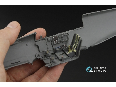 Messerschmitt Bf-109 K-4 - 3d-printed & Coloured Interior (For Kotare Kits) - zdjęcie 6