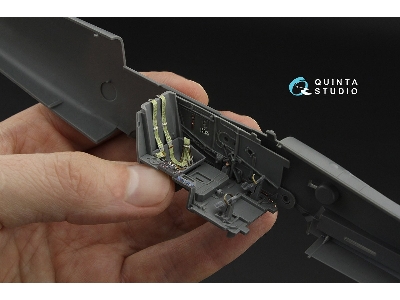 Messerschmitt Bf-109 K-4 - 3d-printed & Coloured Interior (For Kotare Kits) - zdjęcie 7