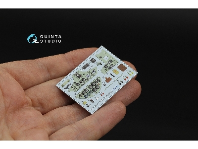 Henschel Hs 123 A-1 Early - 3d-printed & Coloured Interior (For Icm Kits) - zdjęcie 4