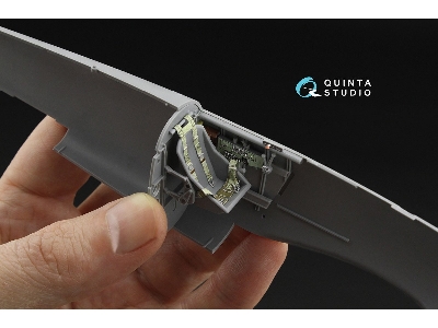 Henschel Hs 123 A-1 Early - 3d-printed & Coloured Interior (For Icm Kits) - zdjęcie 5