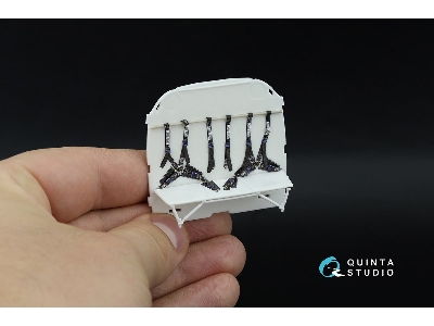 Westland Lynx Mk.8 - 3d-printed & Coloured Interior (For Revell Kits) - zdjęcie 15