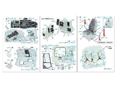 Westland Lynx Mk.88a - 3d-printed & Coloured Interior (For Revell Kits) - zdjęcie 7