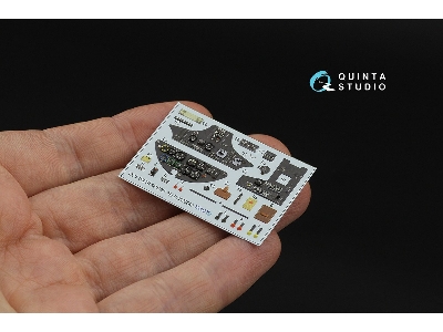 Henschel Hs 123 A-1 Late / B - 3d-printed & Coloured Interior (For Icm Kits) - zdjęcie 4