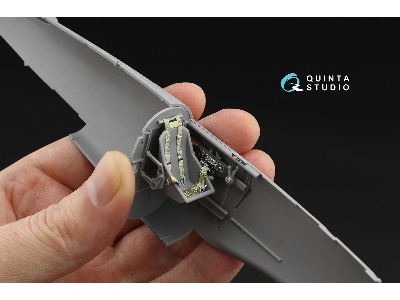 Henschel Hs 123 A-1 Late / B - 3d-printed & Coloured Interior (For Icm Kits) - zdjęcie 5