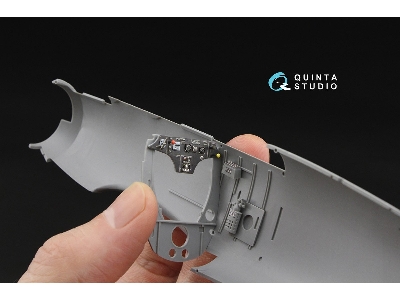 Henschel Hs 123 A-1 Late / B - 3d-printed & Coloured Interior (For Icm Kits) - zdjęcie 7