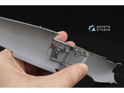 Henschel Hs 123 A-1 Late / B - 3d-printed & Coloured Interior (For Icm Kits) - zdjęcie 8