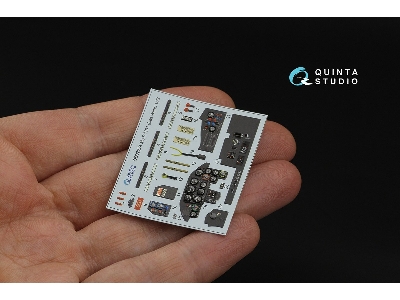 Messerschmitt Me P.1101 - 3d-printed & Coloured Interior (For Das Werk Kits) - zdjęcie 3