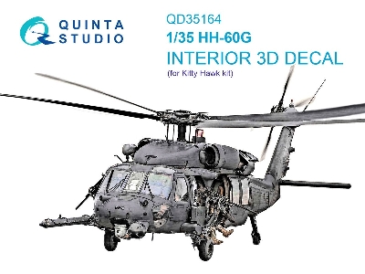 Sikorsky Hh-60 G Pave Hawk - 3d-printed & Coloured Interior (For Kitty Hawk Kits) - zdjęcie 1