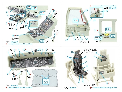 Sikorsky Hh-60 G Pave Hawk - 3d-printed & Coloured Interior (For Kitty Hawk Kits) - zdjęcie 4