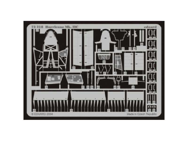  Hurricane Mk. IIC 1/72 - Revell - blaszki - zdjęcie 1
