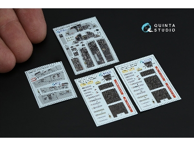 Mcdonnell Douglas F-15 D/Dj - 3d-printed & Coloured Interior On Decal Paper (For Hasegawa Kits) - zdjęcie 5