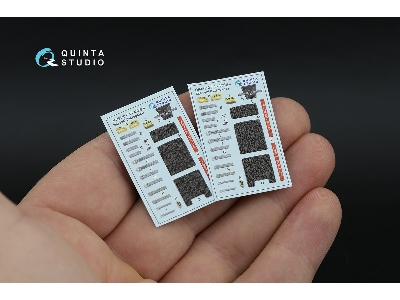 Mcdonnell Douglas F-15 D/Dj - 3d-printed & Coloured Interior On Decal Paper (For Hasegawa Kits) - zdjęcie 10