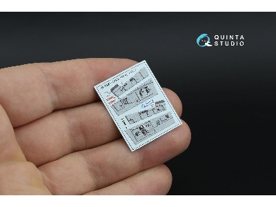 Mcdonnell Douglas F-15 D/Dj - 3d-printed & Coloured Interior On Decal Paper (For Hasegawa Kits) - zdjęcie 12