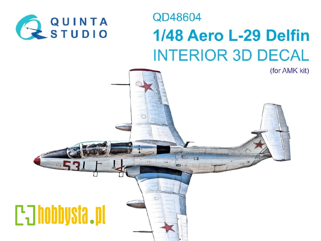 Aero L-29 Delfin - 3d-printed & Coloured Interior (For Amk Kits) - zdjęcie 1