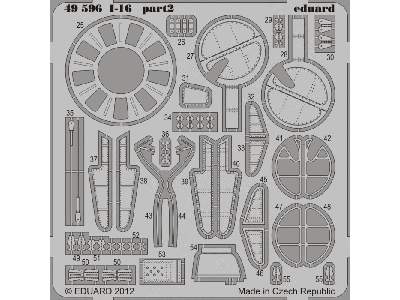  I-16 1/48 - Eduard - blaszki - zdjęcie 3