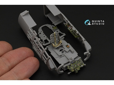 A6m5 Zero Mitsubishi Prod. - 3d-printed & Coloured Interior On Decal Paper (For Fine Molds Kits) - zdjęcie 1