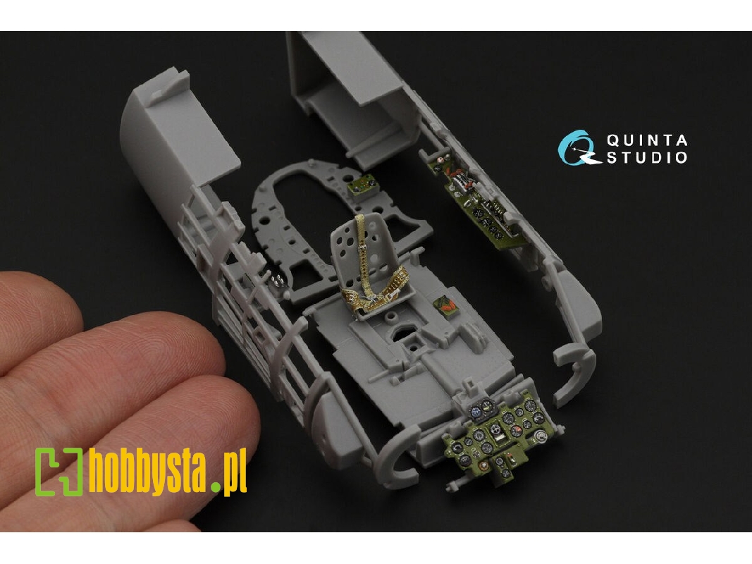 A6m5 Zero Mitsubishi Prod. - 3d-printed & Coloured Interior On Decal Paper (For Fine Molds Kits) - zdjęcie 1