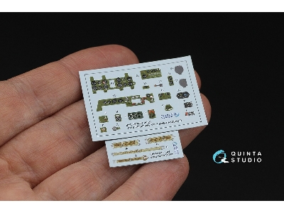 A6m5 Zero Mitsubishi Prod. - 3d-printed & Coloured Interior On Decal Paper (For Fine Molds Kits) - zdjęcie 4