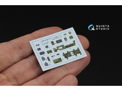 A6m5 Zero Mitsubishi Prod. - 3d-printed & Coloured Interior On Decal Paper (For Fine Molds Kits) - zdjęcie 5