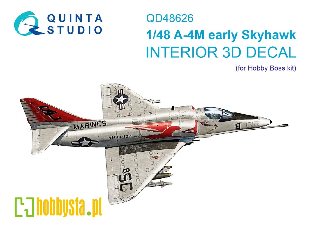 Douglas A-4 M Skyhawk - 3d-printed & Coloured Interior (For Hobby Boss Kits) - zdjęcie 1